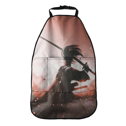 Sunset Japanese Samurai Print Car Seat Organizers