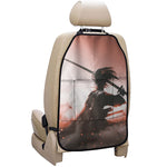 Sunset Japanese Samurai Print Car Seat Organizers