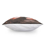 Sunset Japanese Samurai Print Pillow Cover