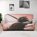 Sunset Japanese Samurai Print Sofa Cover