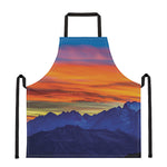 Sunset Mountain Print Apron