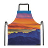 Sunset Mountain Print Apron