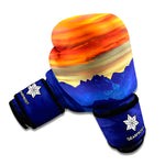 Sunset Mountain Print Boxing Gloves