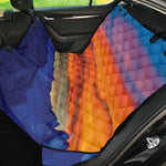 Sunset Mountain Print Pet Car Back Seat Cover