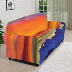 Sunset Mountain Print Sofa Cover
