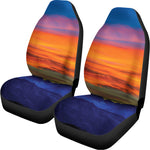 Sunset Mountain Print Universal Fit Car Seat Covers