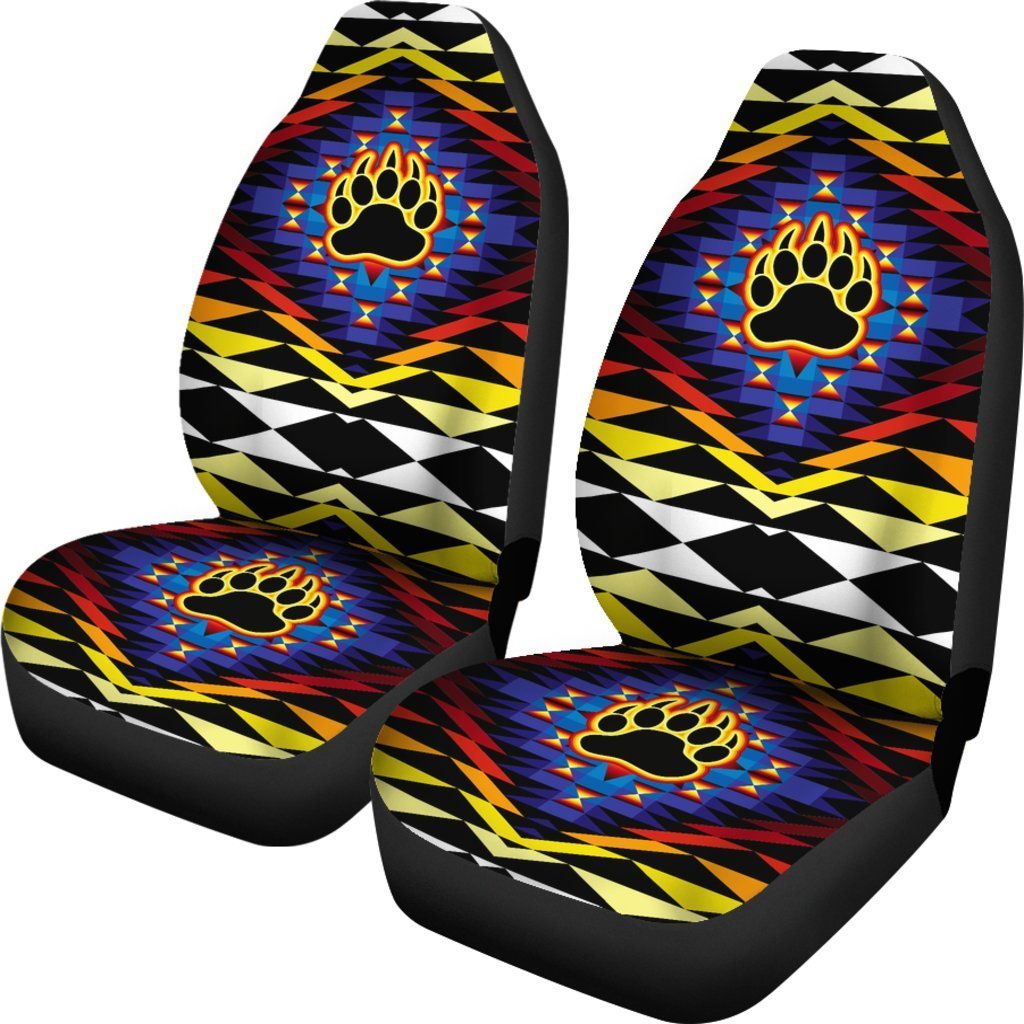 Sunset Native Aztec Bearpaw Universal Fit Car Seat Covers GearFrost
