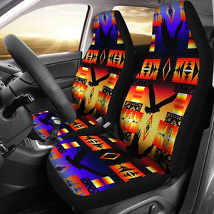 Sunset Native Eagle Universal Fit Car Seat Covers GearFrost