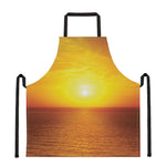 Sunset Over Sea Print Apron