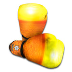 Sunset Over Sea Print Boxing Gloves