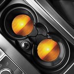 Sunset Over Sea Print Car Coasters