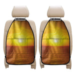Sunset Over Sea Print Car Seat Organizers