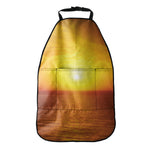 Sunset Over Sea Print Car Seat Organizers