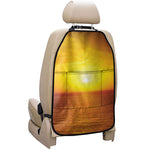 Sunset Over Sea Print Car Seat Organizers