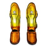 Sunset Over Sea Print Muay Thai Shin Guard