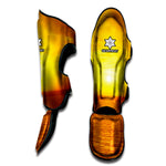 Sunset Over Sea Print Muay Thai Shin Guard