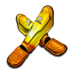 Sunset Over Sea Print Muay Thai Shin Guard