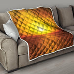 Sunset Over Sea Print Quilt