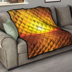 Sunset Over Sea Print Quilt