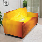 Sunset Over Sea Print Sofa Cover