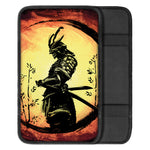Sunset Samurai Warrior Print Car Center Console Cover