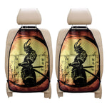 Sunset Samurai Warrior Print Car Seat Organizers