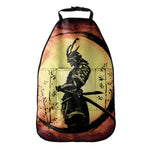 Sunset Samurai Warrior Print Car Seat Organizers