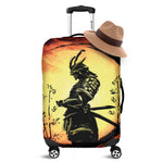 Sunset Samurai Warrior Print Luggage Cover
