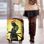 Sunset Samurai Warrior Print Luggage Cover