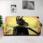 Sunset Samurai Warrior Print Sofa Cover