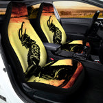 Sunset Samurai Warrior Print Universal Fit Car Seat Covers