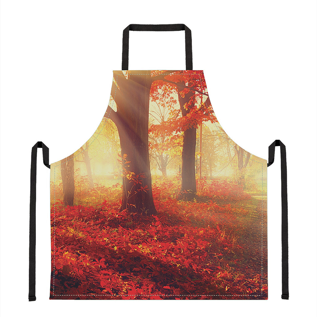 Sunshine Autumn Tree Print Apron