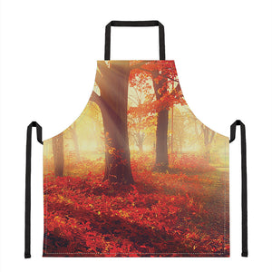 Sunshine Autumn Tree Print Apron