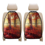 Sunshine Autumn Tree Print Car Seat Organizers
