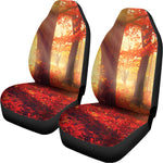 Sunshine Autumn Tree Print Universal Fit Car Seat Covers