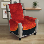 Super Blood Moon Lunar Eclipse Print Armchair Protector