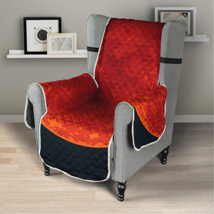 Super Blood Moon Lunar Eclipse Print Armchair Protector