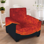 Super Blood Moon Lunar Eclipse Print Armchair Slipcover