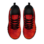 Super Blood Moon Lunar Eclipse Print Black Sneakers