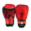 Super Blood Moon Lunar Eclipse Print Boxing Gloves