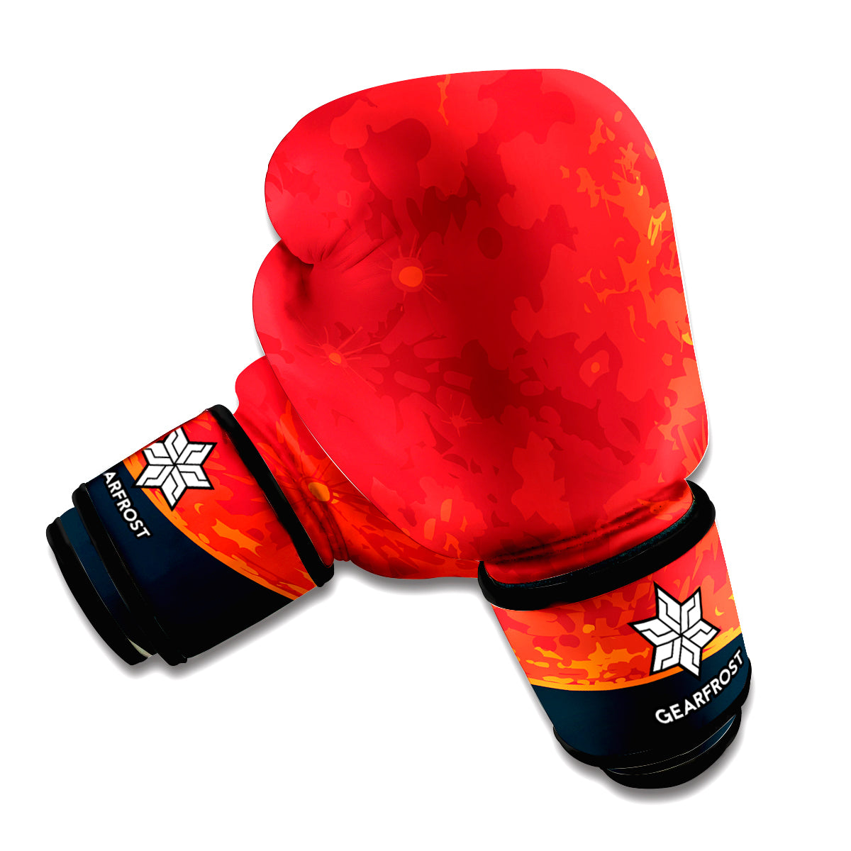 Super Blood Moon Lunar Eclipse Print Boxing Gloves