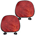 Super Blood Moon Lunar Eclipse Print Car Headrest Covers