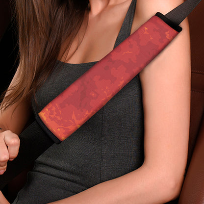 Super Blood Moon Lunar Eclipse Print Car Seat Belt Covers