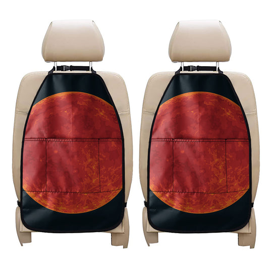 Super Blood Moon Lunar Eclipse Print Car Seat Organizers