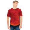 Super Blood Moon Lunar Eclipse Print Men's T-Shirt