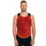 Super Blood Moon Lunar Eclipse Print Men's Tank Top