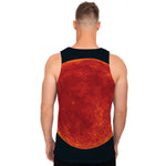 Super Blood Moon Lunar Eclipse Print Men's Tank Top