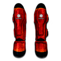 Super Blood Moon Lunar Eclipse Print Muay Thai Shin Guards