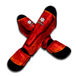 Super Blood Moon Lunar Eclipse Print Muay Thai Shin Guard