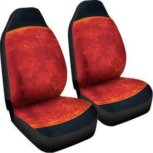 Super Blood Moon Lunar Eclipse Print Universal Fit Car Seat Covers